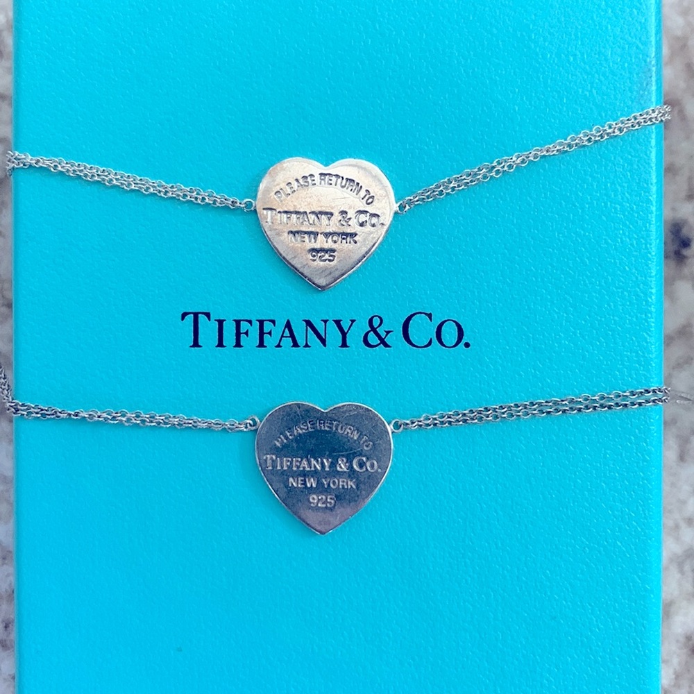 Tiffanys bracelet and necklace